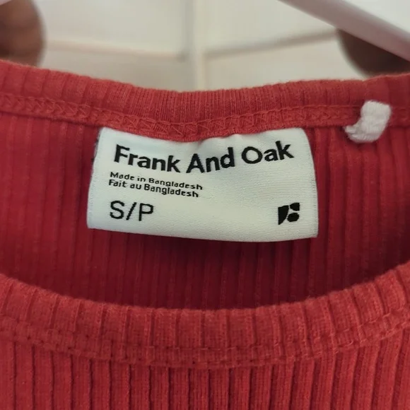 Frank & Oak Ribbed Short Sleeve T-shirt - Picture 4 of 5